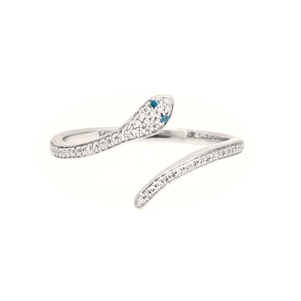Diamond Snake Ring