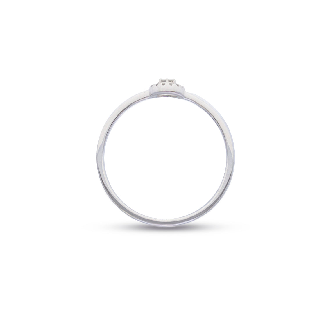 Exceptional Quality: 14K White Gold Diamond Ring