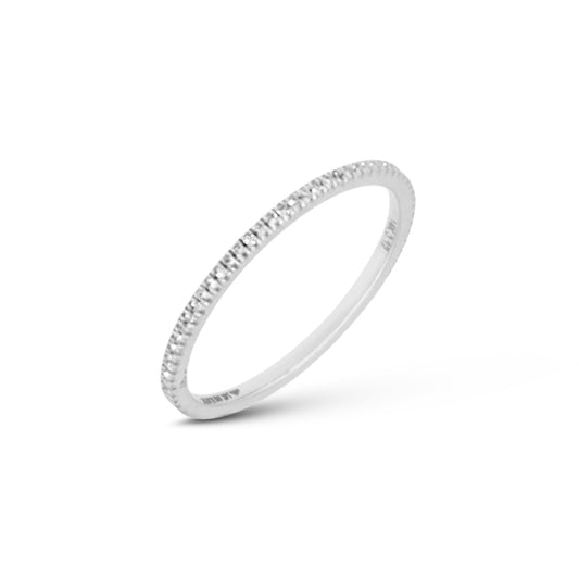 Half Pave Ring