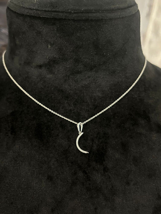 Crescent Moon Pendant Chain