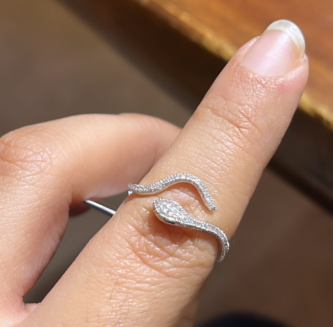 Diamond Serpenti Ring