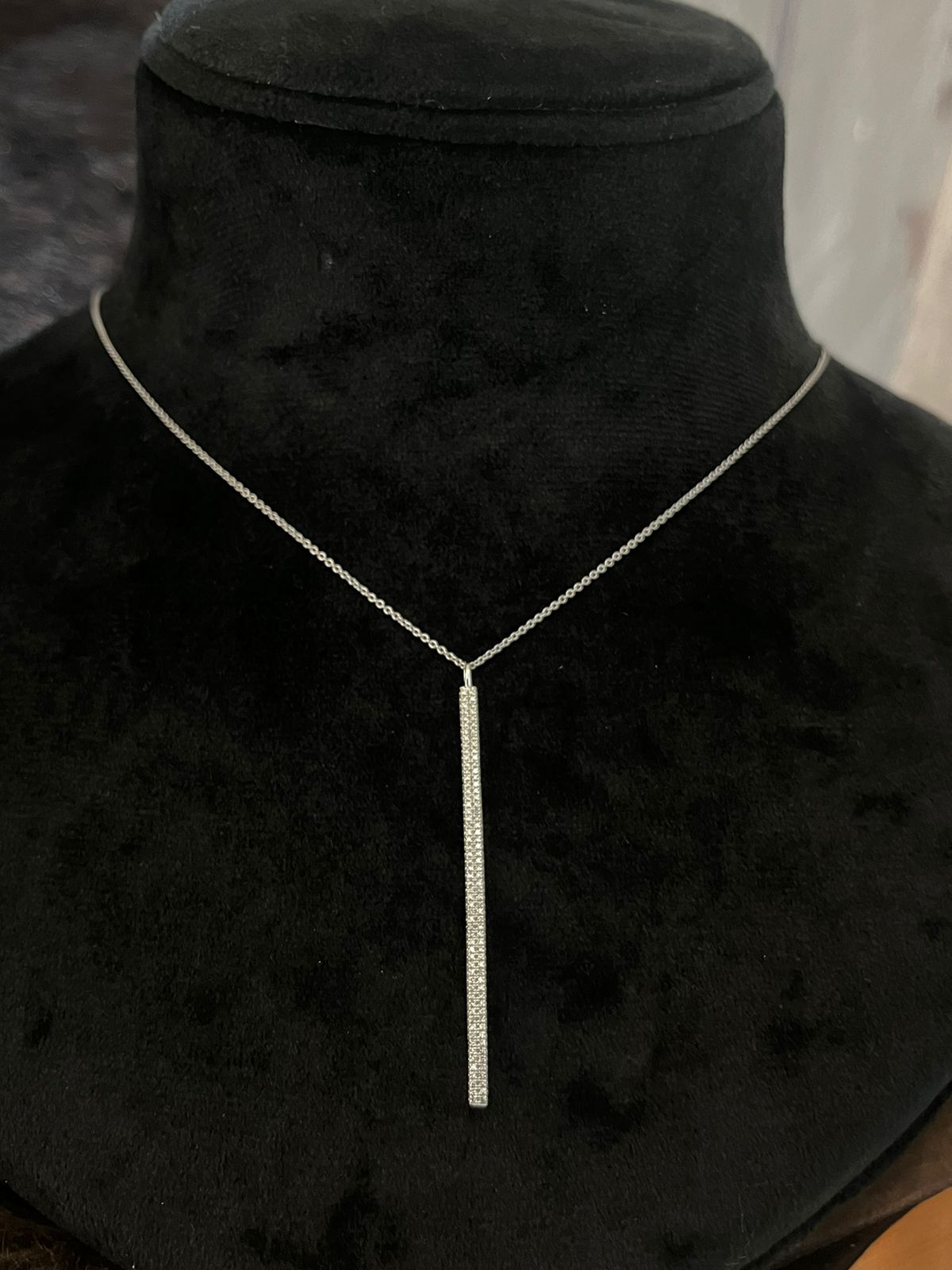 Long Bar Line Pendant